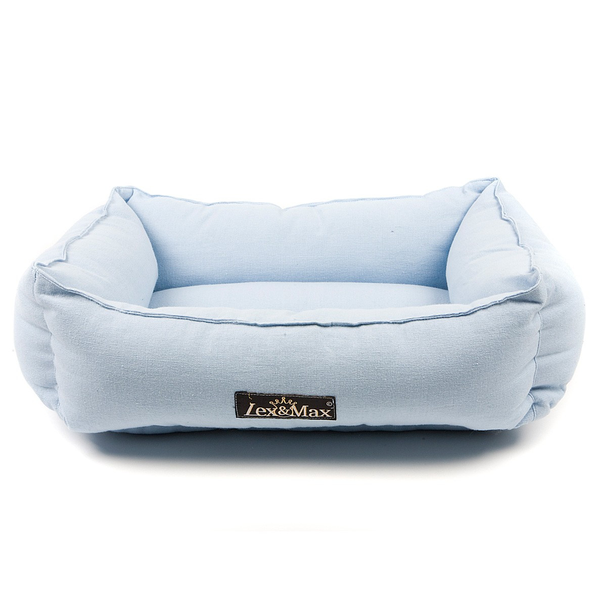 Lex & Max Luxusní pelíšek pro psa Lex & Max Tivoli 40 x 50 cm | světle modrý