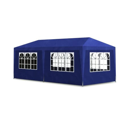 Goleto Zahradní párty stan 3x6x2,5m | modrý