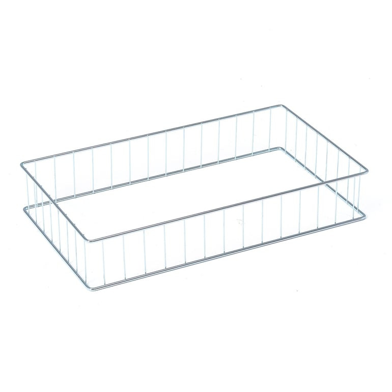 Drátěná zábrana na spodní polici PUSH, 730x430x135 mm