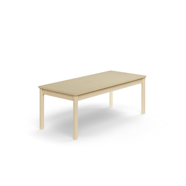 Stůl DECIBEL, 1600x700x590 mm, akustická HPL deska, bříza