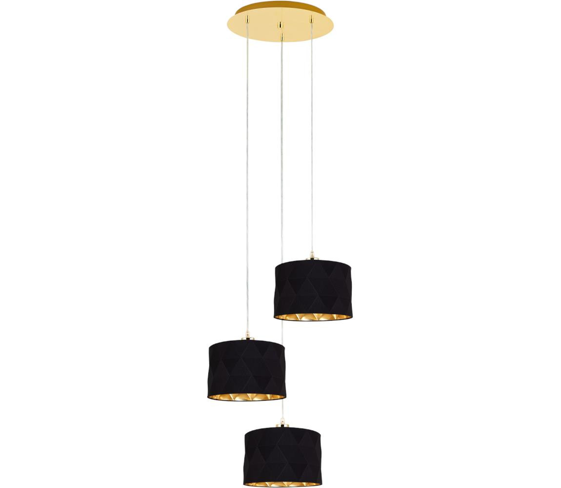 Eglo Eglo 39226 - Lustr DOLORITA 3xE27/60W/230V