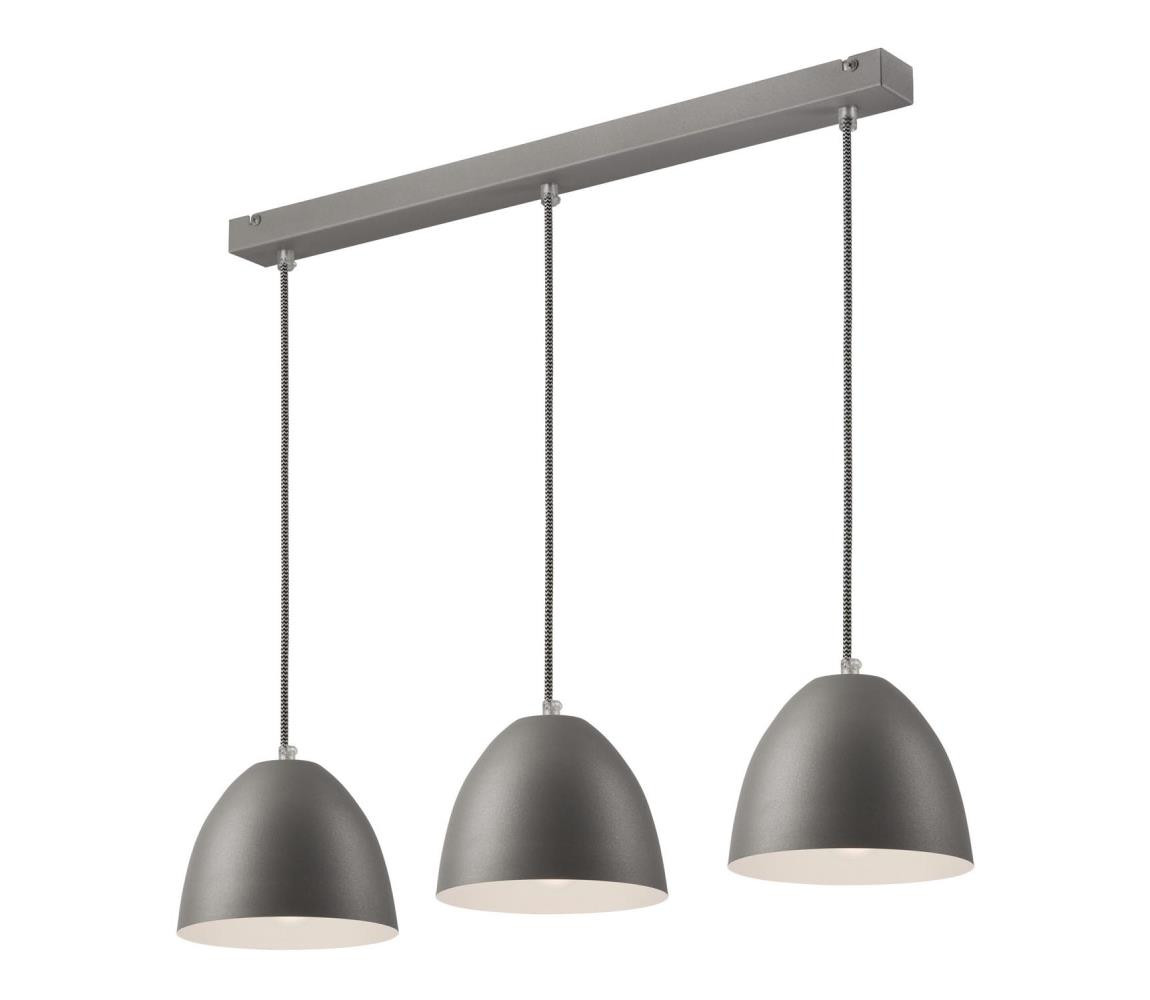 Lustr na lanku LIVIA 3xE27/60W/230V