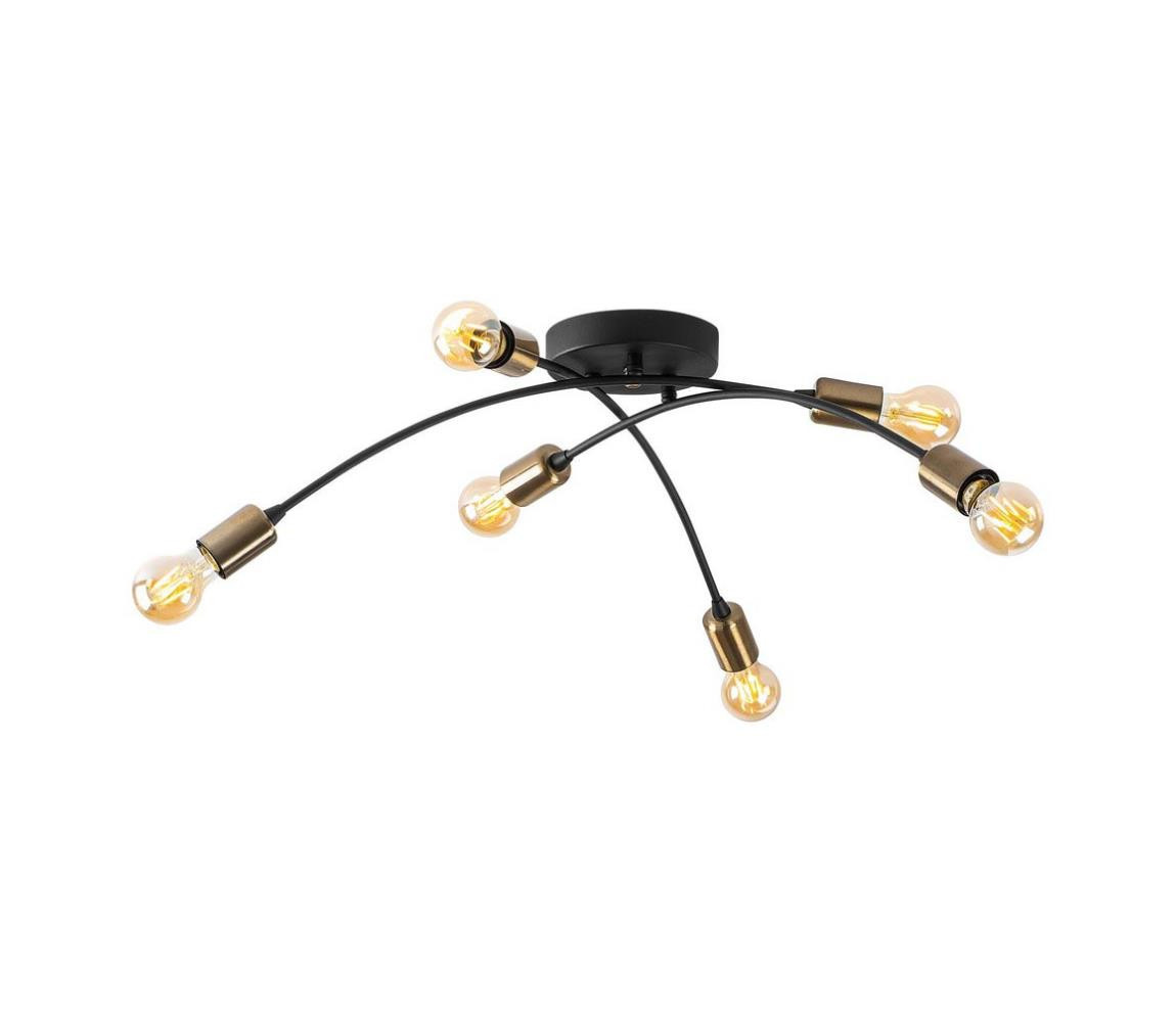 Přisazený lustr BANANA 6xE27/40W/230V