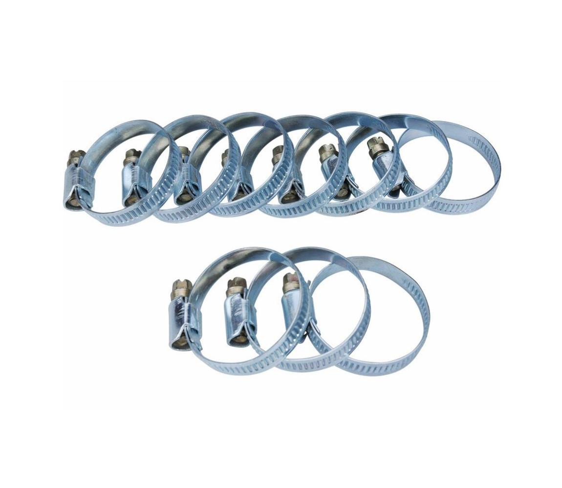 Extol Extol - SADA 10x Spona hadicová 25-40 mm nerez