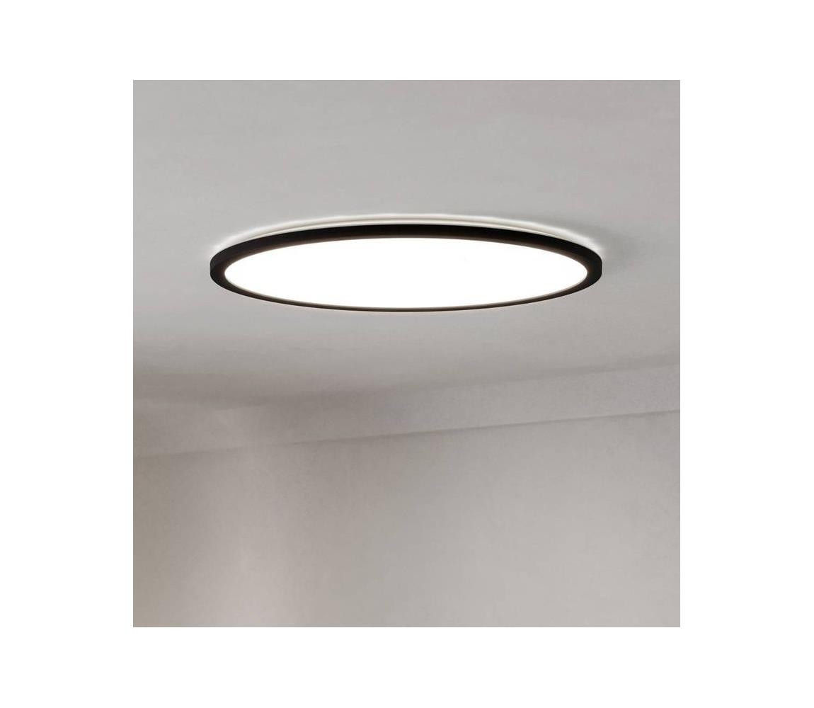 Eglo Eglo 901455-LED St. koupel. svítidlo ROVITO-R 16,8W/230V pr.50cm IP44 černá + DO