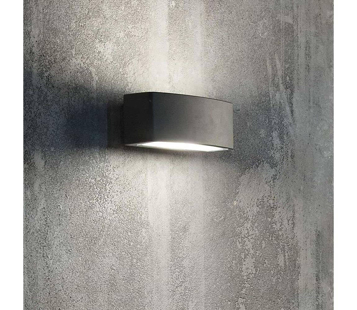 Ideal Lux Ideal Lux - Venkovní nástěnné svítidlo ANDROMEDA 1xE27/60W/230V IP55 černá