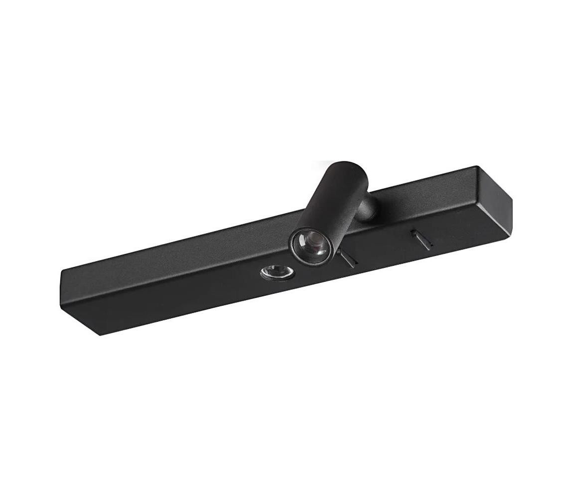 Ideal Lux Ideal Lux - LED Nástěnné svítidlo BONNE 2xLED/6,5W/230V CRI 90 černá