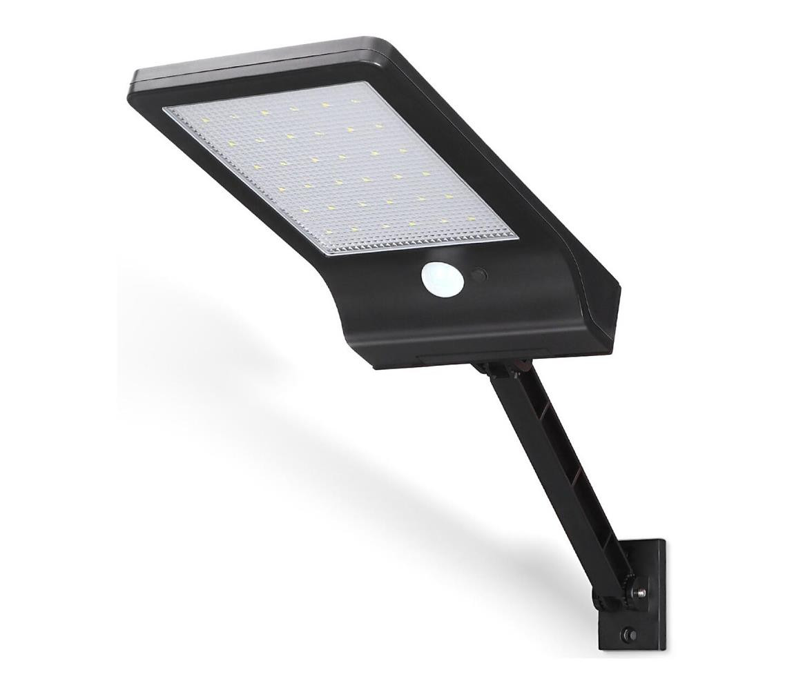 B.V.  - LED Solární lampa se senzor. LED/3W/3,7V 3000/4000/5000K + DO