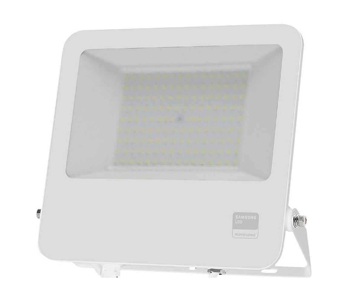 LED Reflektor SAMSUNG CHIP LED/100W/230V 6400K IP65 bílá