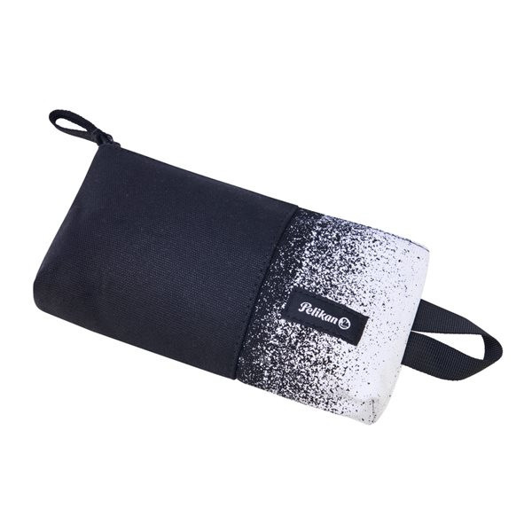 Pouzdro ploché WOW - černobílé