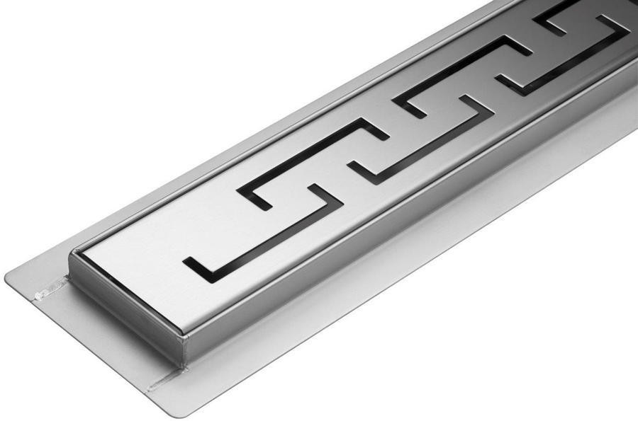 Eco produkty Odtokový sprchový kanálek nerez - vzor Aztek 70 cm (Aztec70)