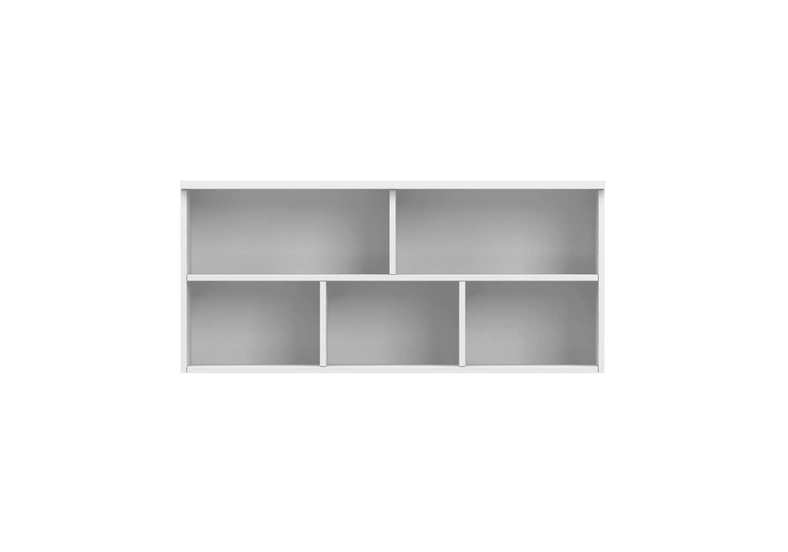 IDZ Závěsná police FIGO 09, 110 cm Bílá