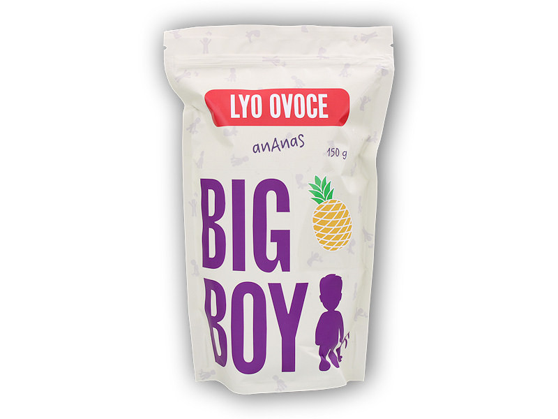 BigBoy Ananas plátky lyofilizované 150g EKO