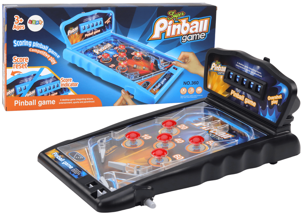 mamido Kuličková hra Pinball se světly a zvuky s výsledkovou tabulkou