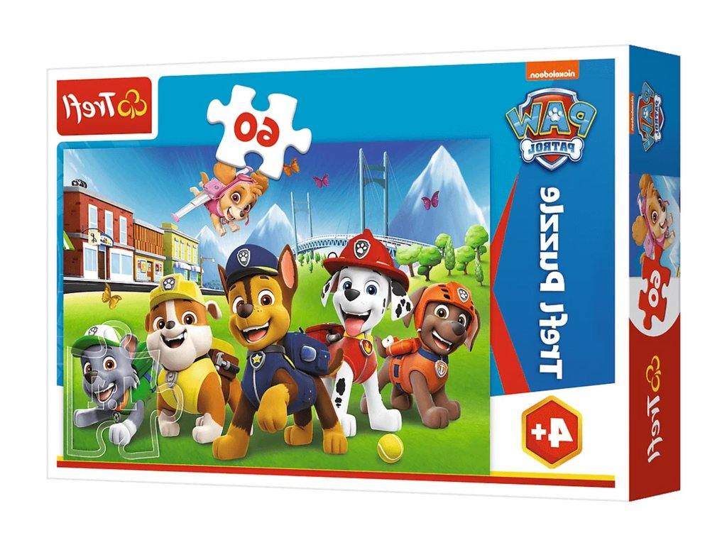 mamido Puzzle 60 dílků Paw Patrol Na louce Trefl 17375