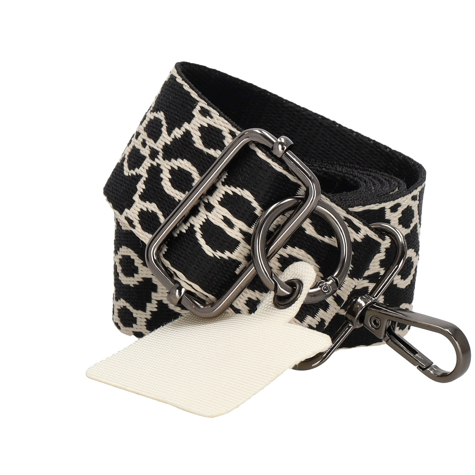 Stylový popruh na mobil Beagles Fashion - černobílá