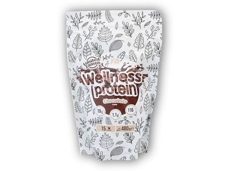 Fitness Authority Welness Whey Protein 480g Varianta: banana