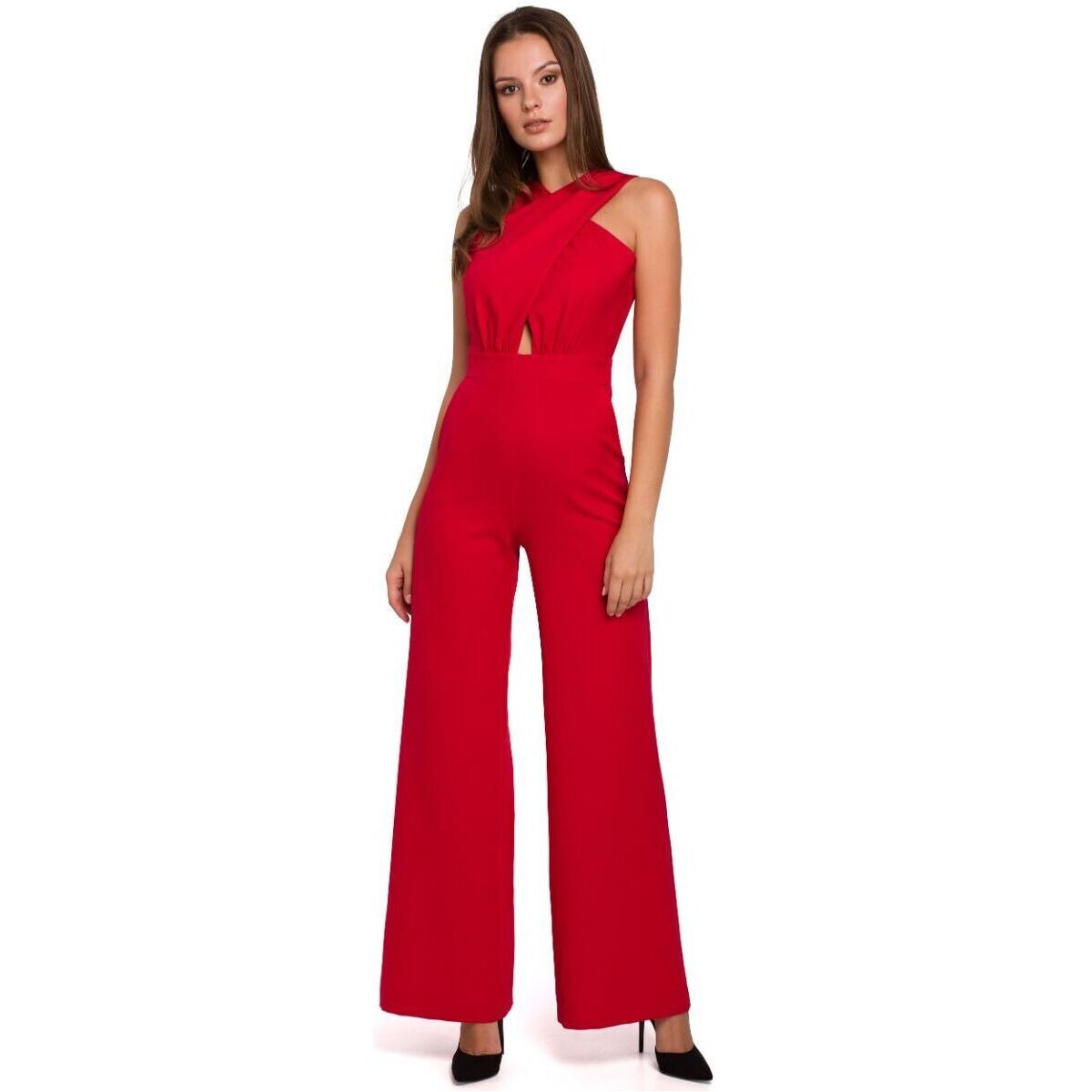 Makover  Dámský overal Ksawer K029 červená  Červená