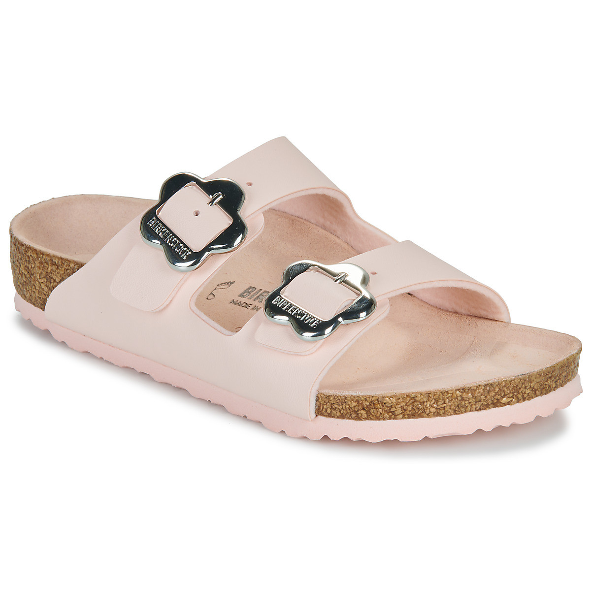BIRKENSTOCK  Arizona Kids Flower Buckle BF Light Rose  Růžová