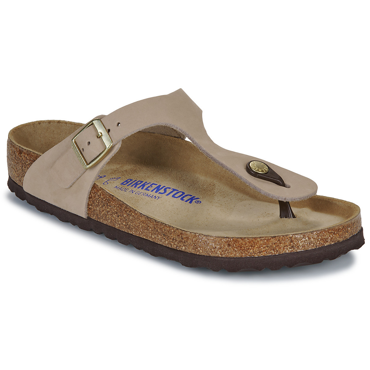 BIRKENSTOCK  Gizeh SFB LENB Sandcastle  Béžová