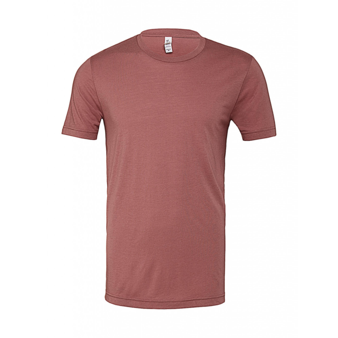 Tričko Bella Triblend Crew Men - světle hnědé, L