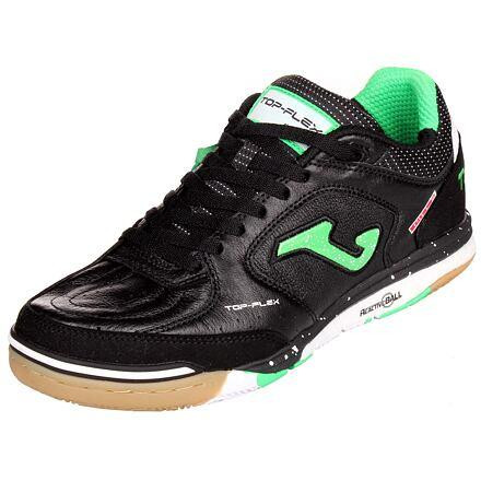 Joma Top Flex Rebound 2401 sálová obuv černá-zelená