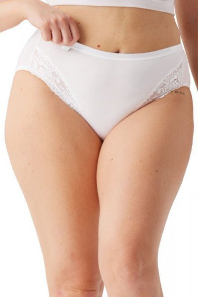 Sloggi Romance Tai bílé Kalhotky 3XL bílá