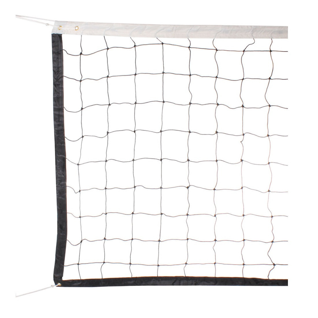 Volejbalová síť MASTER 9,5 x 1 m s lankem - černá