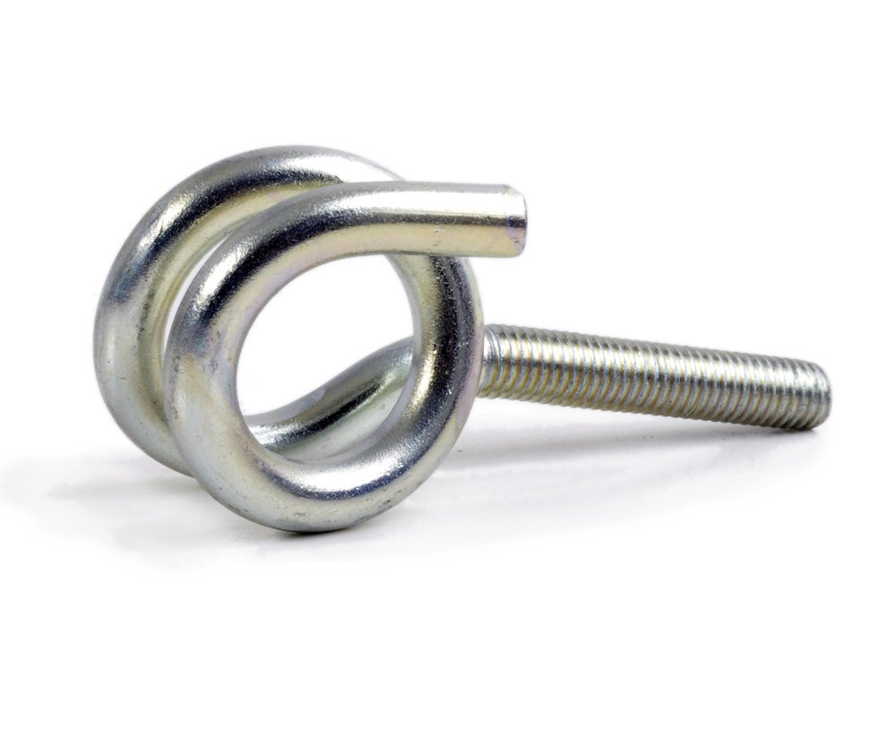 Houpačkový hák dvojitý závit - M8/124mm