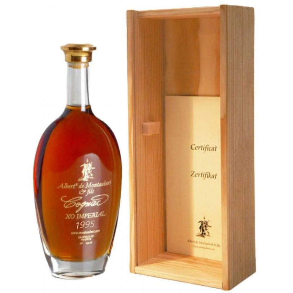 Albert de Montaubert 1995 XO 0,7l 45% Dřevěný box