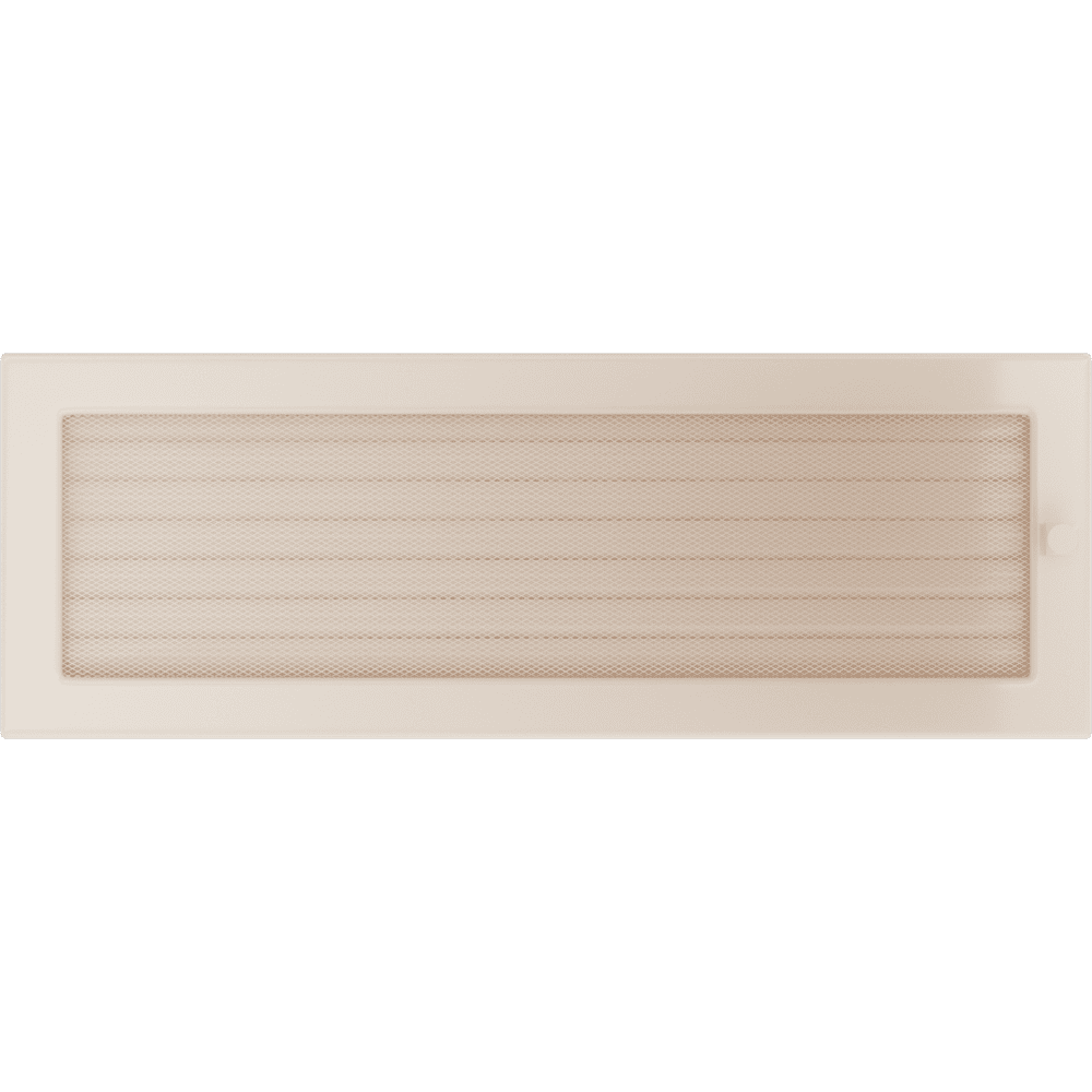 Krbová mřížka 17x49 BASIC krémová s žaluzií