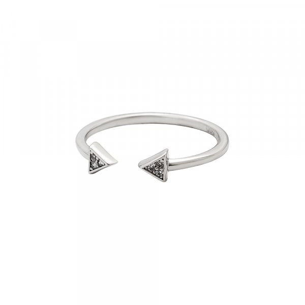 Prsten se syntetickými kameny 326-532-2327 57-1.60g