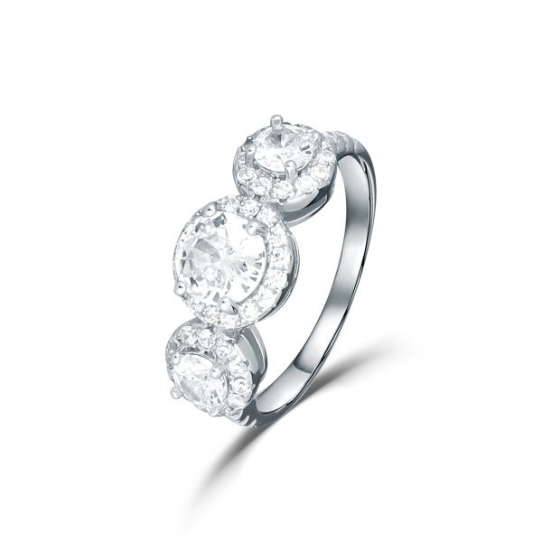 Prsten se syntetickými kameny 126-927-0436 56