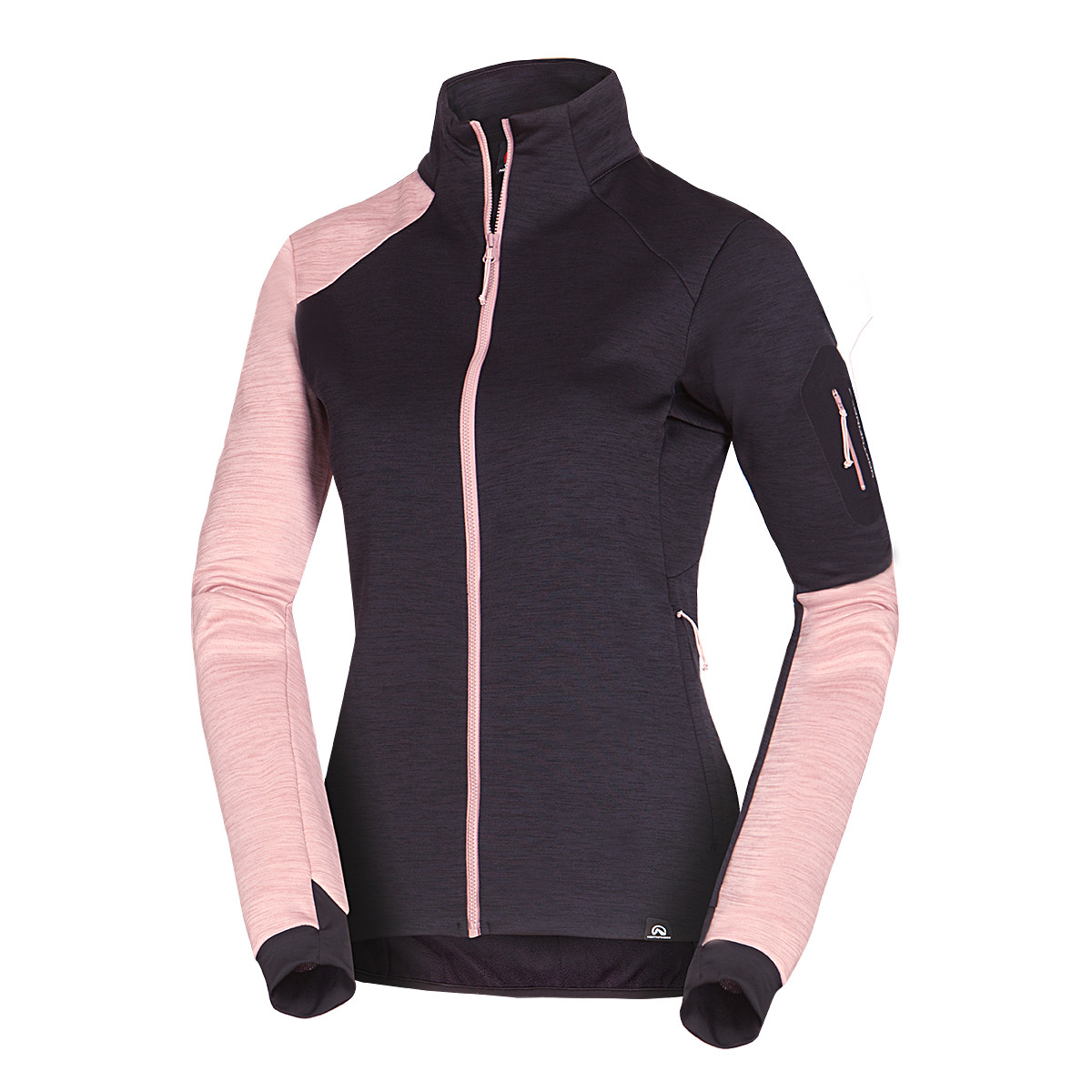 Northfinder KERI roseblack dámská mikina MI-4871OR-521 Velikost: S 8584153603131