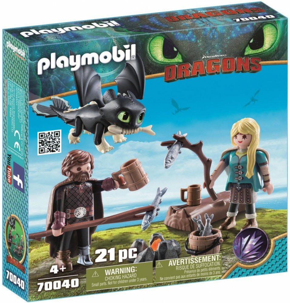 Playmobil Playmobil 70040 Škyt'ák a Astrid s dráčetem