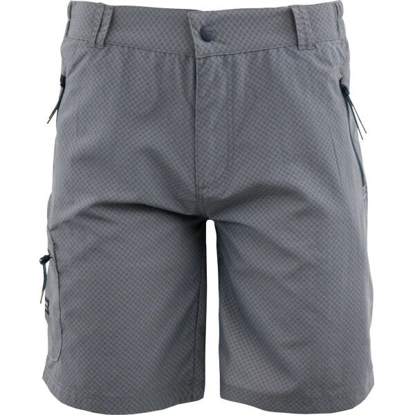 ALPINE PRO PODRAG Pánské kraťasy, šedá, velikost