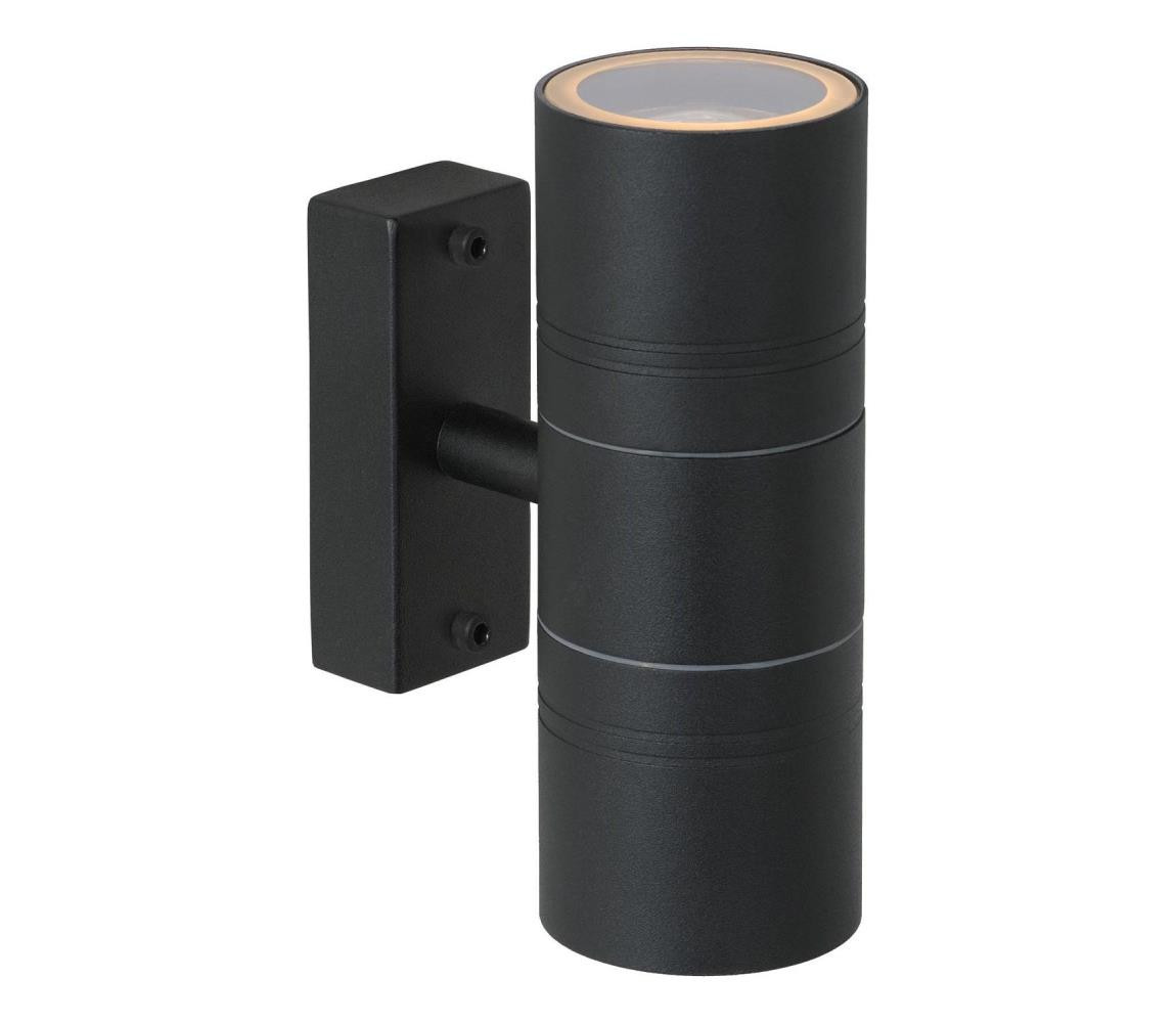 Lucide Lucide 14867/11/30 - LED Venkovní nástěnné svítidlo ARNE-LED 2xGU10/5W/230V IP44