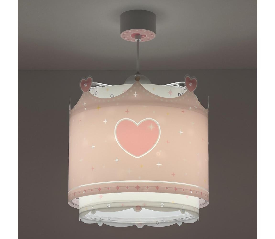 Dalber Dalber 61102 - Dětský lustr LITTLE QUEEN 1xE27/60W/230V