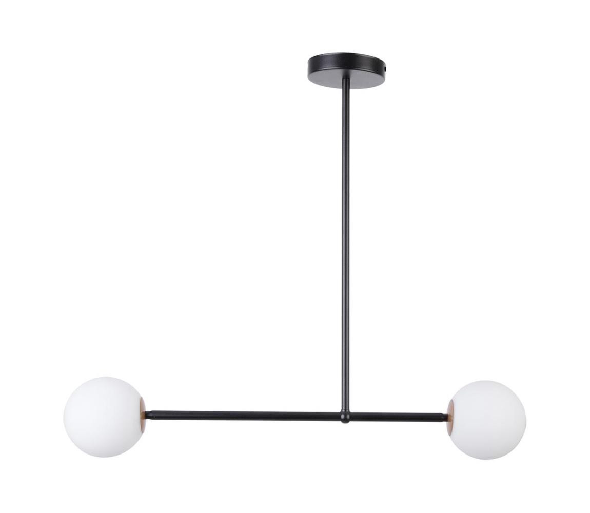 Lustr na tyči GAMA 2xG9/12W/230V černá