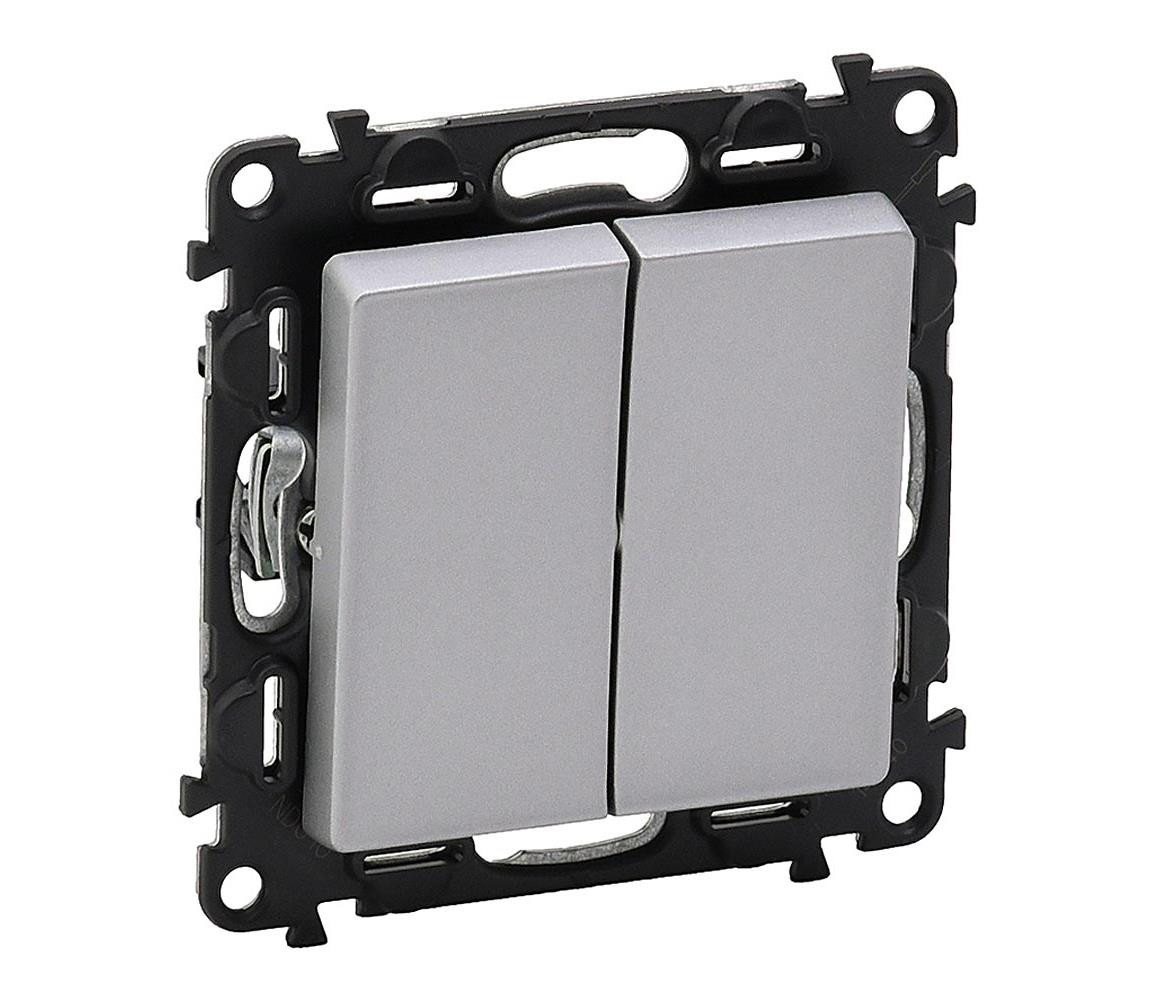 LEGRAND Legrand 752305 - Spínač sériový VALENA LIFE č.5 250V/10A hliník