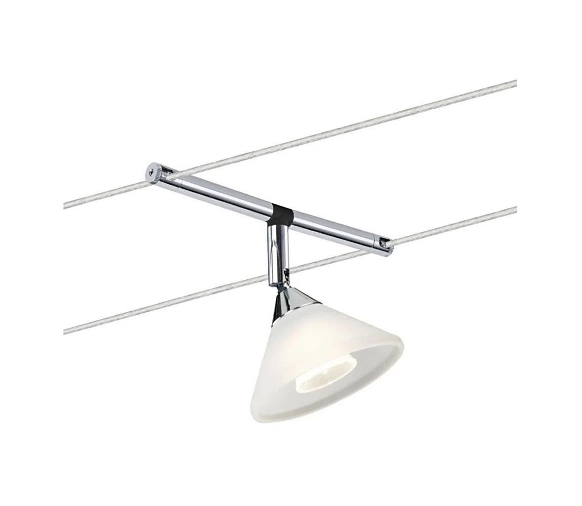 Paulmann Paulmann 94138 - 1xGU4/10W Bodové svítidlo COLMAR 12V bílá/lesklý chrom