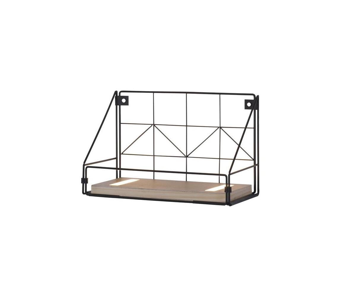 Leuchten Direkt Leuchten Direkt 15276-18 - Police s LED osvětlením BOARD 2xLED/1,75W/230V 30 cm