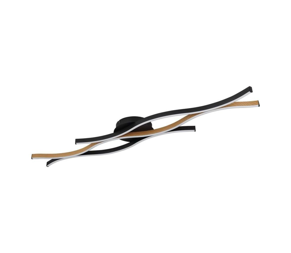 Globo Globo 67206DW - LED Přisazený lustr GERONIMO LED/35W/230V černá/hnědá