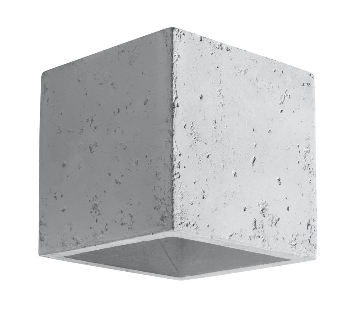 SL.0487 - Nástěnné svítidlo QUAD 1xG9/8W/230V beton