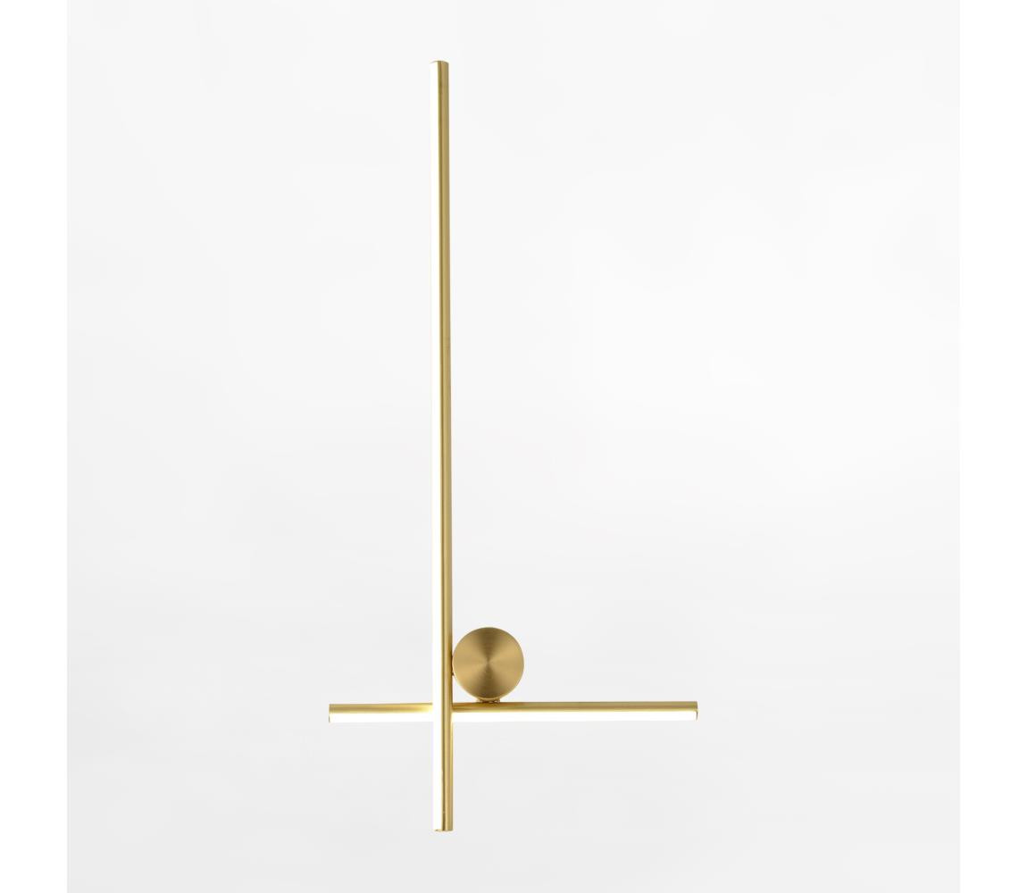 Zuma Line Zuma Line W4101-GD - LED Nástěnné svítidlo MILL LED/14W/230V zlatá