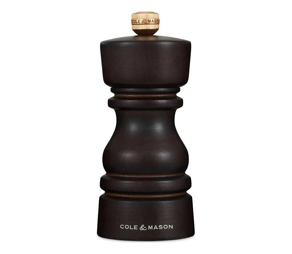 Cole&Mason Cole&Mason - Mlýnek na sůl LONDON 13 cm buk/hnědá