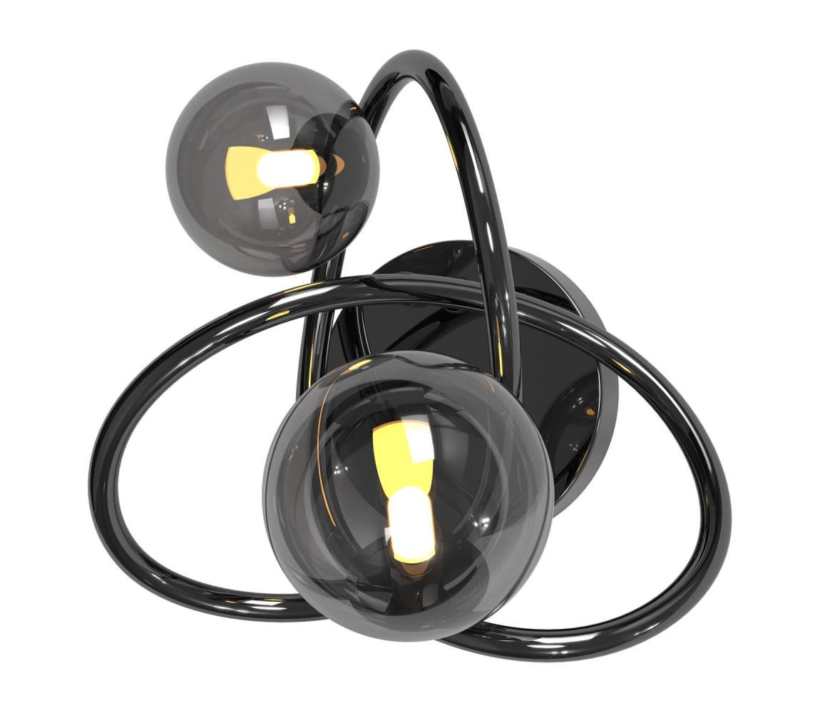 Wofi Wofi 4014-205 - LED Nástěnné svítidlo NANCY 2xG9/3,5W/230V černá/chrom