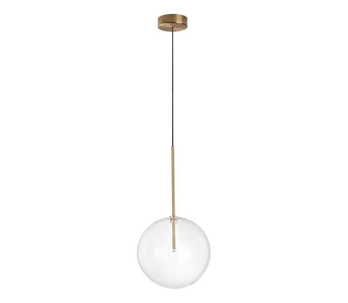 Ideal Lux Ideal Lux - LED Lustr na lanku EQUINOXE 1xG4/2W/230V pr. 25 cm mosaz/čirá