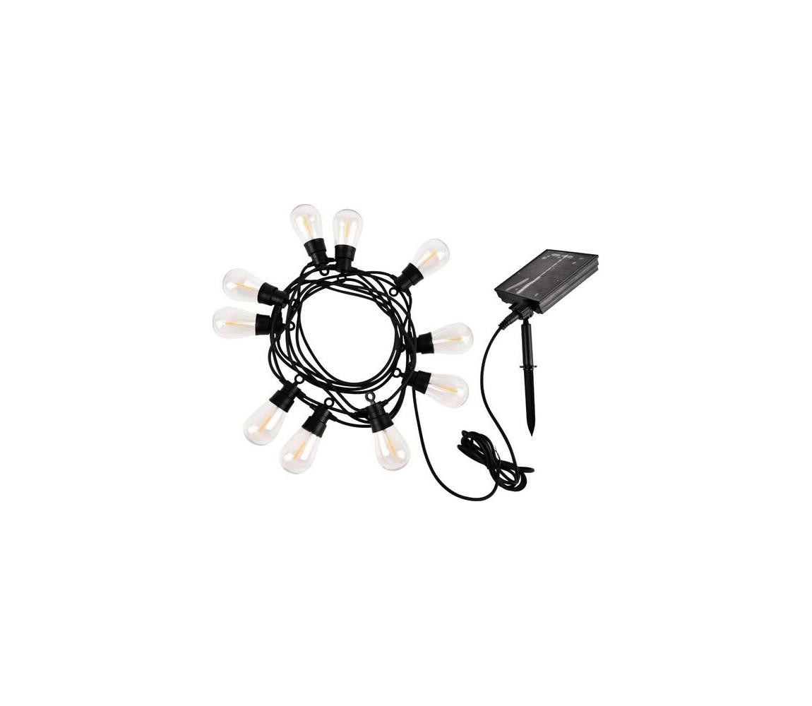 Rabalux Rabalux 77165 - LED Solární řetěz ZIRC LED/3,6W/3,7V 1200mAh IP44