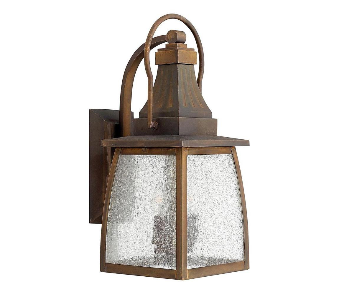 Elstead Hinkley HK-MONTAUK-M - Venkovní nástěnné svítidlo MONTAUK 2xE14/60W/230V IP44